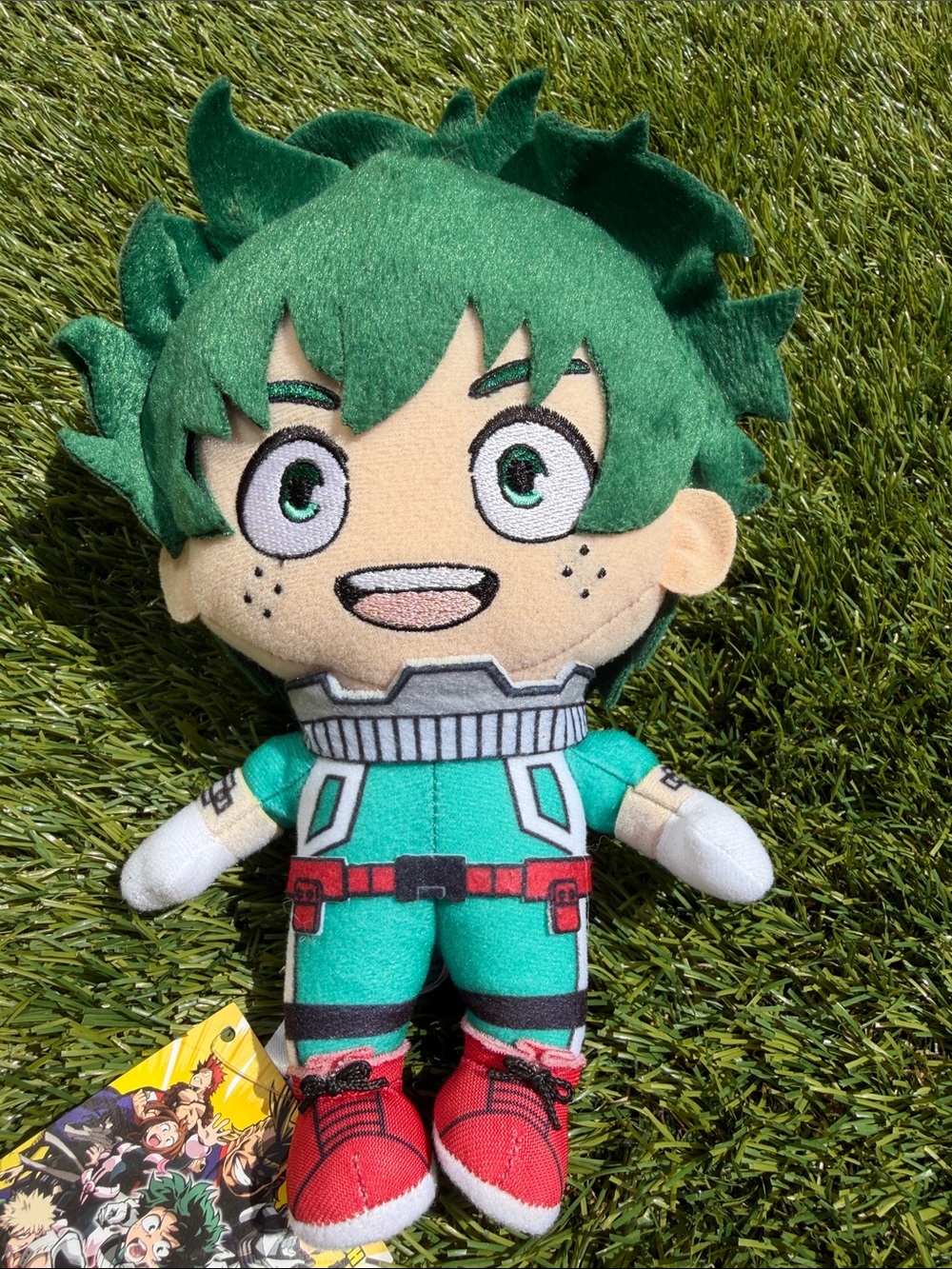 My Hero Academia Green Izuku Midoriya Plush Toy - Anime Character Doll